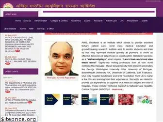 aiimsrishikesh.edu.in thumbnail