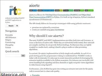 aiortc.readthedocs.io