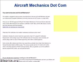 aircraft-mechanics.com