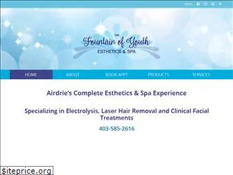 airdriefountainofyouthspa.com