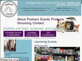 airedaleantics.com