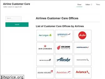airlinecustomercare.com