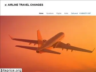 airlinetravelchanges.com