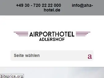 airporthotel-berlin-adlershof.de