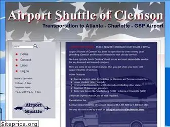 airportshuttleclemson.com