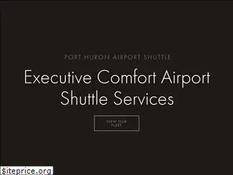 airportshuttleporthuron.com