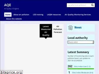 airqualityengland.co.uk