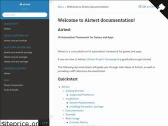 airtest.readthedocs.io