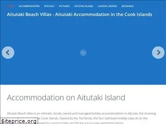 aitutakibeachvillas.com