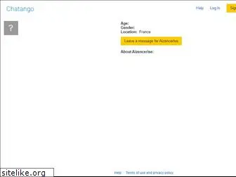 Chatango chat room list