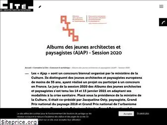 ajap.citedelarchitecture.fr
