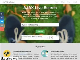 ajaxlivesearch.com
