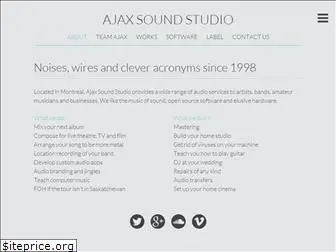 ajaxsoundstudio.com