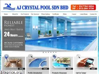 ajcrystalpool.com