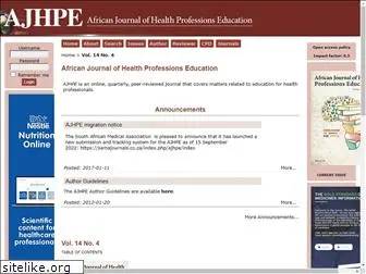 ajhpe.org.za