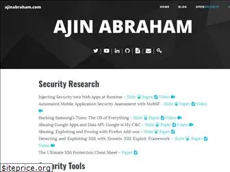 ajinabraham.com