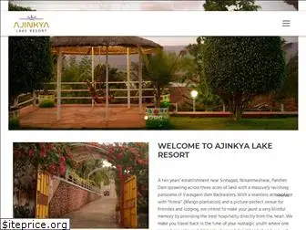 ajinkyalakeresort.com