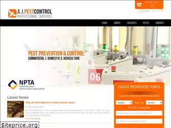 ajpestcontrol.com