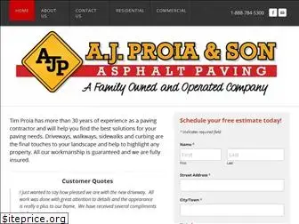 ajproiaasphaltpaving.com