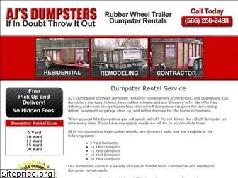 ajsdumpsterrental.net