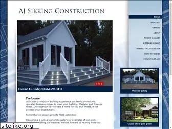 ajsikkingconstruction.com