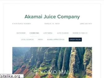 akamaijuice.com