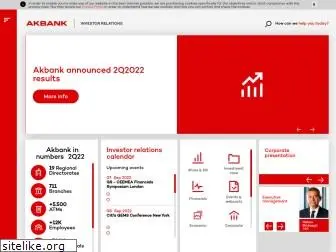 akbankinvestorrelations.com