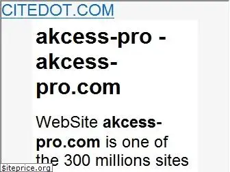 akcess-pro.com.citedot.com