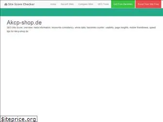 akcp-shop.de.sitescorechecker.com