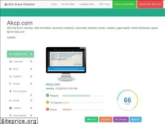akcp.com.sitescorechecker.com