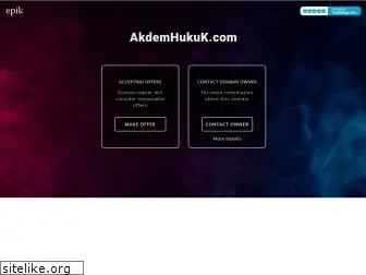 akdemhukuk.com