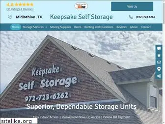 akeepsakestorage.com