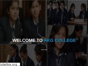 akgcollege.co.in