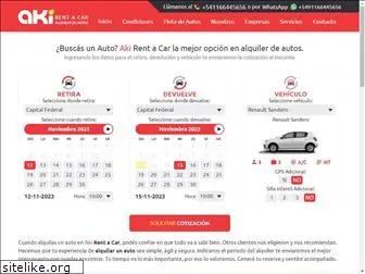 akirentacar.com.ar