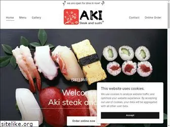 akisteakandsushi.com