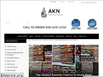 aknfabricsandtextiles.com