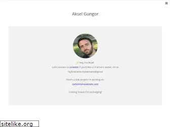 akselgungor.com