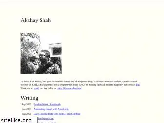 akshayshah.org