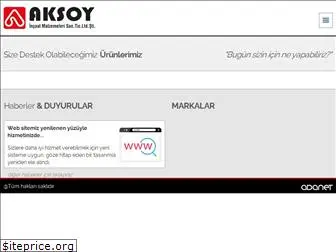 aksoyticaret.com