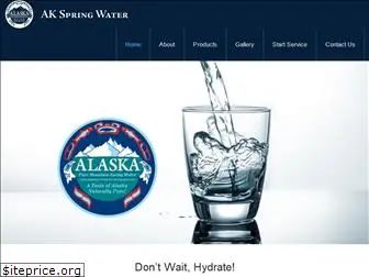 akspringwater.com