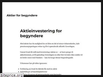 aktierforbegyndere.dk