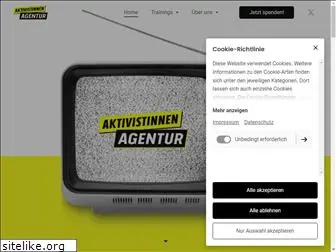 aktivistinnen-agentur.de