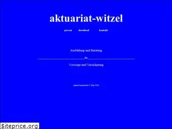 aktuariat-witzel.ch