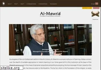 al-mawrid.org