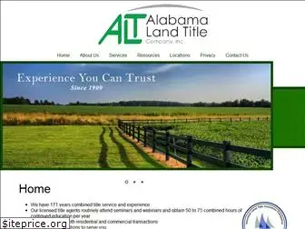 alabamalandtitle.com