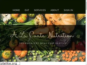 alacartenutrition.com