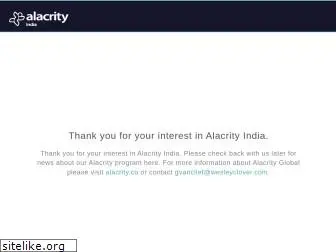 alacrityindia.com