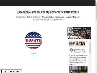 alamancedemocraticparty.com