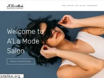 alamode-salon.com