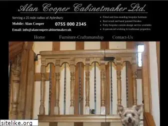 alancoopercabinetmaker.co.uk